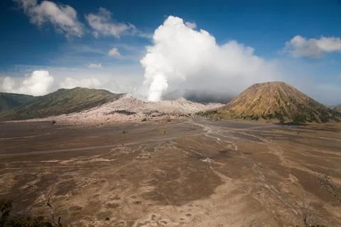 Mount bromo volcano in java Stock-Fotos