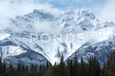 Mount Cascade Stock Photos