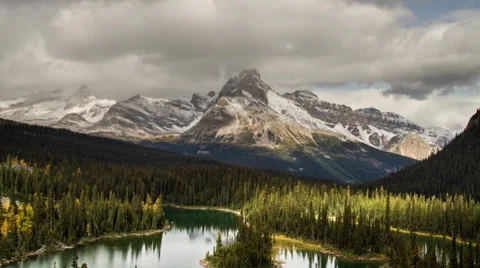 Mount Cathedral weather Stock-Footage 33226314