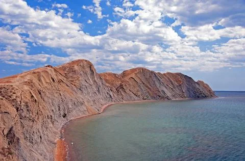 Mount Chameleon in Crimea Stock Photos