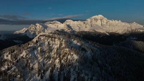 Mount Civetta - The white mountain part four Video stock 275534069