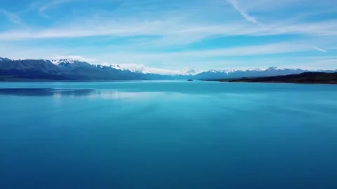 Mount Cook in distance Stock Footage 260368203