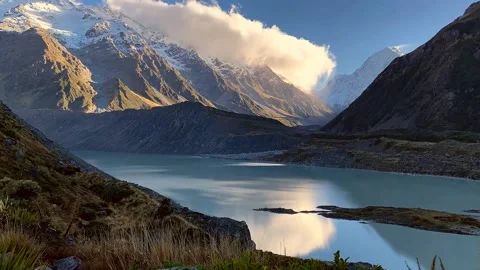 Mount Cook timelapse Video stock 132462107