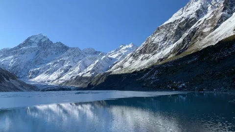 Mount Cook Wider View 動画素材 168453290