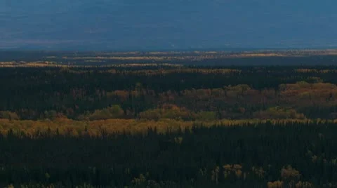 Mount Drum Fall Colors Stock Footage 9055228