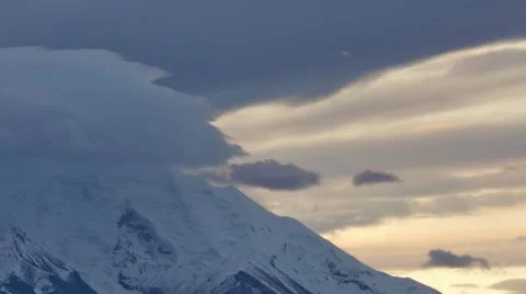 Mount Drum Sunrise Stock Footage 9055166