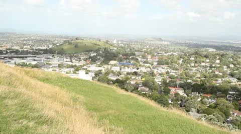Mount Eden View Auckland Stock Footage 11803315