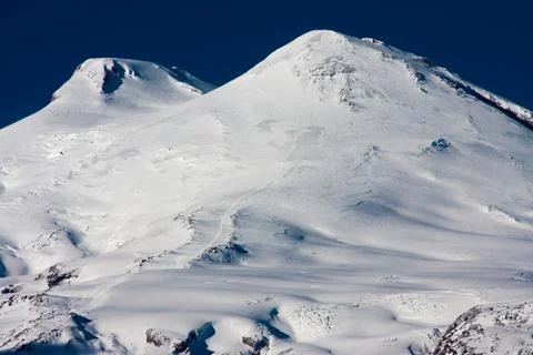 Mount Elbrus Foto stock