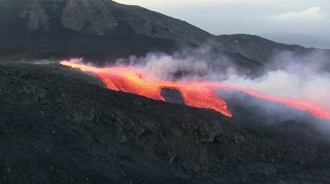 Mount Etna erupts 스톡 동영상 49169031