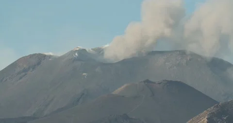 Mount Etna Stock Footage 150318933