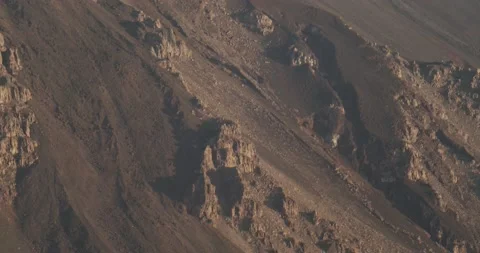 Mount Etna : Inside "Valle del Bove" Stock Footage 149936840