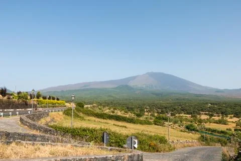 Mount etna Stock Photos