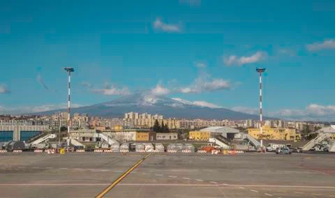 Mount Etna Stock Photos