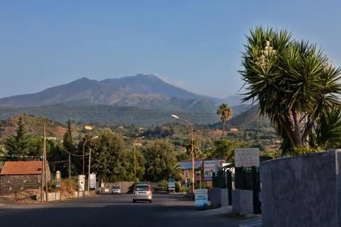 Mount Etna Stock Photos