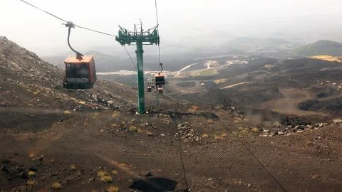 Mount Etna (Sicily) Stock Photos