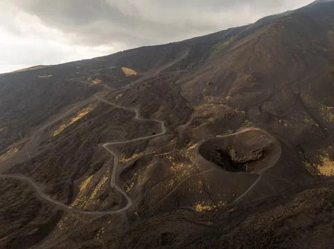 Mount Etna, Sicily Foto stock