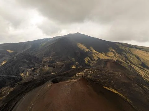 Mount Etna, Sicily Stock Photos
