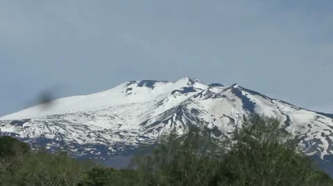 Mount Etna - Volcano 스톡 동영상 11226613