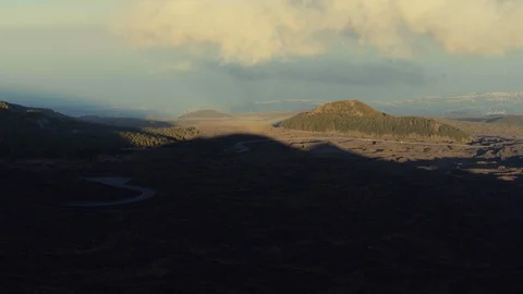 Mount Etna's Surroundings Stock Footage 88562157