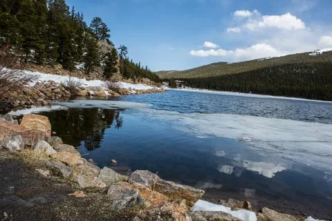 Mount Evans in Colorado Stock Photos