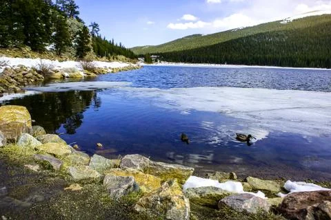 Mount Evans  in Colorado Stock Photos