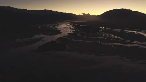 Mount Everest Aerial Drone View with Snow Peak and Majestic Himalaya Vista Stock Footage 326773275