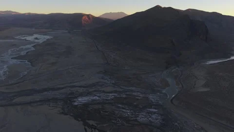 Mount Everest Aerial Drone View with Snow Peak and Majestic Himalaya Vista Stock Footage 326773918
