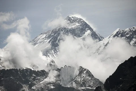 Mount Everest Time-Lapse Stock Footage 110956501