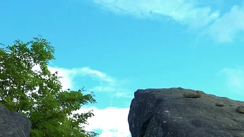 Mount Frog on Sakhalin Island Stock Footage 73834212