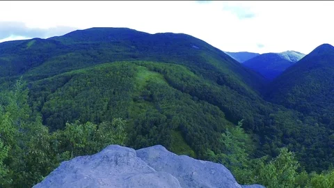 Mount Frog on Sakhalin Island Stock Footage 73834588