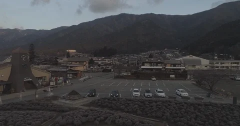 Mount Fuji Aerial View Stock Footage 99942385