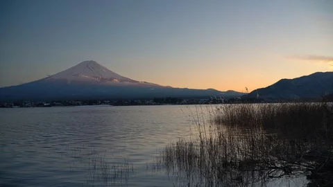 Mount Fuji Stockbeeldmateriaal 129728218