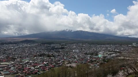 Mount Fuji Stock Footage 203799232