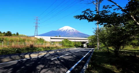 Mount Fuji Stock Footage 295754932