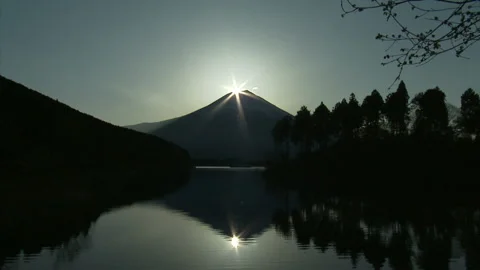 Mount Fuji Stock Footage 332758100