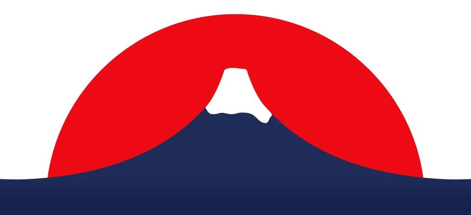 Mount Fuji Stock Illustration