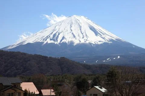 Mount Fuji Stockfoto's