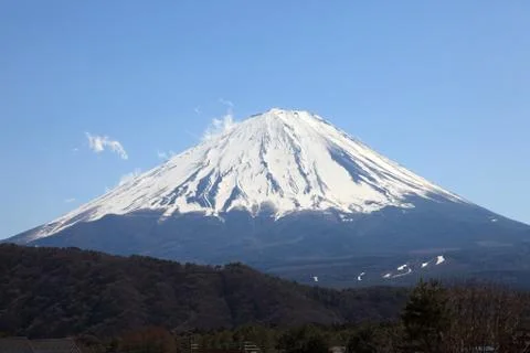Mount Fuji Stockfoto's