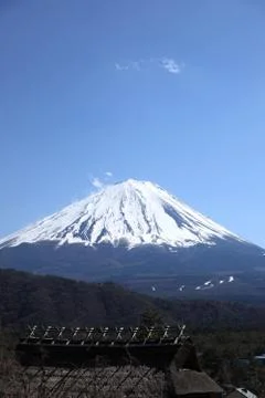 Mount Fuji Stockfoto's