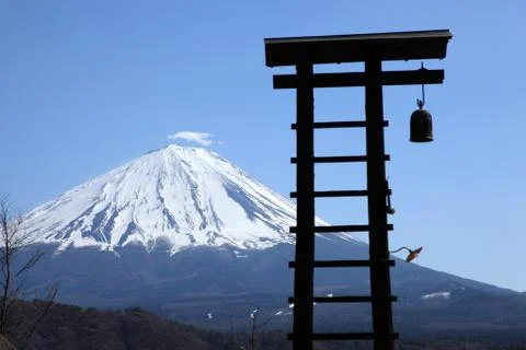 Mount Fuji Stockfoto's