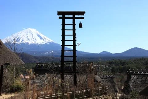 Mount Fuji Stockfoto's