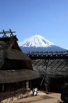 Mount Fuji Stockfoto's