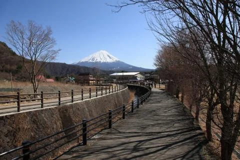 Mount Fuji Stockfoto's
