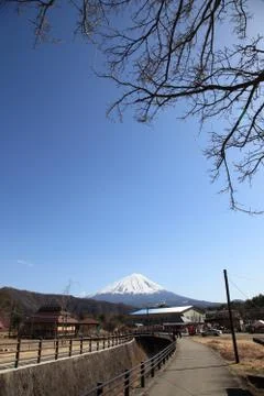 Mount Fuji Stockfoto's