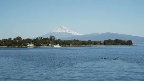 Mount Fuji Viewed from Osezaki Видео 332796865