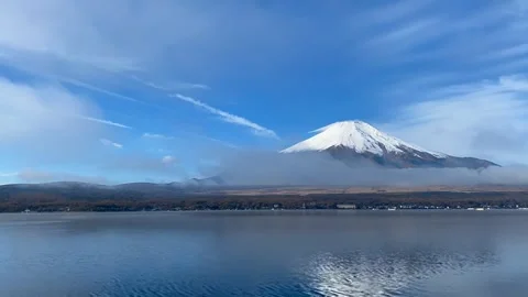 Mount Fuji Volcanic Peak Видео 339272709