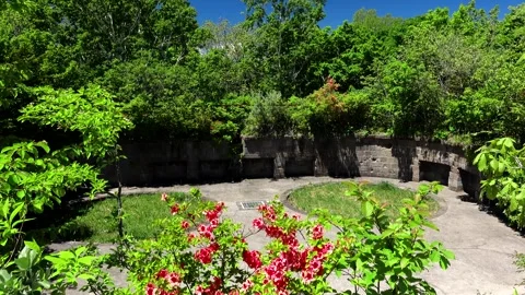 Mount Gotenyama Battery No. 2 Ruins 库存影片 332257269
