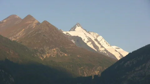 Mount Grossglockner, Austria Stock Footage 618913