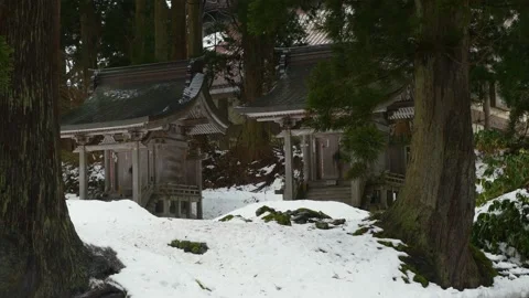 Mount Haguro Shrines 库存影片 149004242