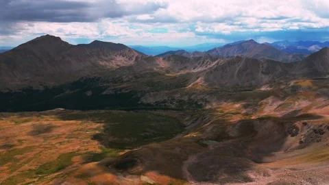 Mount Harvard Columbia Yale Mount Missouri 14er summit Gulch Trailhead Stock Footage 346741507